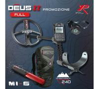 XP METAL DETECTORS DEUS 2 FULL + MI-6 + Zaino 240 ( D2FULL28MI6BK240 )