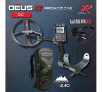 XP METAL DETECTORS DEUS 2 RC (28 cm) + WSA II + Backpack 240 ( D2RC28WSAIIBK240