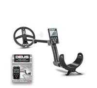 XP Metal Detectors Deus - Completamente wireless e resistente alla pioggia, ideale per la ricerca di tutti i metalli - Piastra 9” X35 (35 Frequenze), telecomando, asta S-Telescopic (DEUS22X35RC)