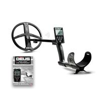 XP Metal Detectors Deus - Completamente wireless e resistente alla pioggia, ideale per la ricerca di tutti i metalli - Piastra 11” X35 (35 Frequenze), telecomando, asta S-Telescopic (DEUS28X35RC)