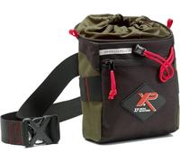 XP Metal Detectors Finds Pouch. Sacca porta oggetti con grande tasca di facile accesso e di una tasca piccola con chiusura a cerniera. Sistema di aggancio multiplo Molle integrato. (XPPOUCH)