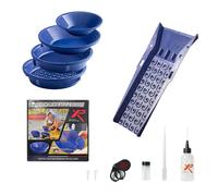 XP Metal Detectors - Gold Pan Premium kit batea + Canaletta per oro