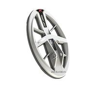 XP Metal Detectors Piastra di Ricerca HF ellittica da 9.5x5 (24x13cm) compatibile con i metal detector Deus e ORX, con salva piastra e asta finale (DELLHF), piastra ad alta frequenza