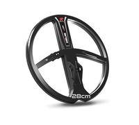 XP Metal Detectors Piastra di ricerca X35 da 11" (28 cm) wireless, impermeabile e compatibile con i metal detector Deus e ORX, fornita con salva piastra, asta finale e kit viti (D28X35)