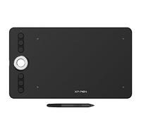 XP-PEN Deco 02 Tablet grafico Drawing Tablet Pen Penna senza batteria con 8192 livelli di pressione con gomma e tasti Express (nero)