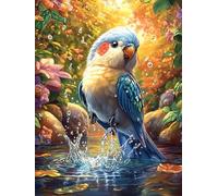 XParrot by A Waterfall Puzzle 1000 Pezzi Rompicapo Creativo Artistico Scenery Science Fiction Stimolo Della Creatività Attività Per Il Tempo Libero Regalo Per Persone Creative 1000 PCS