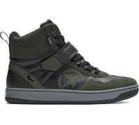 XPD Moto Pro H2Out scarpe da moto impermeabili, nero-verde, taglia 36 per maschi