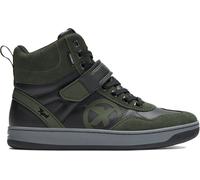 XPD Moto Pro H2Out scarpe da moto impermeabili, nero-verde, taglia 43 per maschi