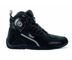 XPD - Scarpa da Moto X-J H2OUT, Nero, 42