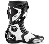 XPD - Stivali da Moto XP3-S, Nero/Bianco, 39