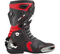 XPD - Stivali da Moto XP3-S, Nero/Rosso, 44