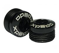 Xpedo 2184010700, Set di Tappi di Copertura Unisex, Nero, 20 x 8 x 4cm