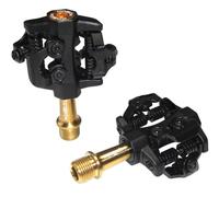 Xpedo CXR PRO Pedali MTB Bilaterali XPT Con Tacchette XPT Asse In Titanio Nero O
