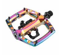 Xpedo Pedali Double Ambix Flat Clip Rainbow