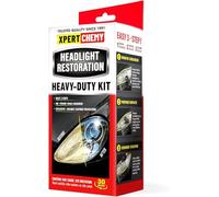 XPERTCHEMY Kit per Il Restauro dei Fari dell'auto, Detergente e Sverniciatore per Fari Ingialliti, Opachi e Macchie Ostinate, Rimuove Anche i Graffi Antiestetici.