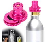 XPEX 1 Pezzi Adattatore Rapido CO2 per SodaStream, Compatibile con Duo/Art/Terra, TR21-4 Filetto Trapezoidale, Ricarica Bombola Soda Maker, Porpora(A)