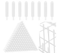 XPEX 100 pezzi 3 * 25MM Cestello posate lavastoviglie tappi di protezione per scolapiatti, per lavastoviglie,accessori lavastoviglie