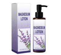 XPEX 100ml Emulsione Di Magnesio Naturale Per Dormire Tutta La Notte,Crema Idratante Lenitiva Per Corpo,Adatta a Adulti e Bambini,Prevenzione Crampi Muscolari e Relax Profondo