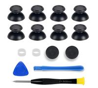XPEX 15 Pezzi Levette Analogiche per PS5 Joystick, dualsense ps5,Kit di Analogici Riparazione Thumbstick per PS5, Moduli Levetta Sostituibili Analogico PS5 Edge, Strumenti di Apertura e Cappucci