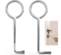 XPEX 2 Pezzi Chiave passepartout Chiave universale per serrature Grimaldelli professionali GrimaldelloPassepartout Chiave Set Grimaldelli universale