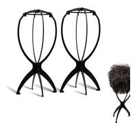 XPEX 2 Pezzi Porta cappelli Supporto Per Parrucca In Plastica Porta parrucca donna Portatile Porta Parrucca E Cappello Per Tutte Le Parrucche E Cappelli, Strumento Di Visualizzazione