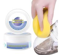 XPEX 2 Scatole di Crema Detergente per Scarpe Bianche Forte, Pulizia Scarpe, Multifunzionale per Bianche, Detergente per Tutte le Superfici