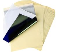 XPEX 20 Pezzi Stencil tattoo Carta termica a4 per stampante Carta carbone Tattoo Transfer Paper per Stampante Tattoo Stencil, 4 Strati Formato per Tattoo Transfer Kit Tattoo Supplies
