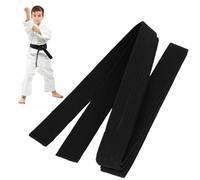 XPEX 200cm kimono karate bambino Cintura Judo Karate Sportive Arti Marziali Cinture Taekwondo Professionale Aikido Cintura Tessuto Spesso Cintura Arti Marziali,Karate Arti Marziali (Nero）