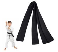 XPEX 260cm kimono karate bambino Cintura Judo Karate Sportive Arti Marziali Cinture Taekwondo Professionale Aikido Cintura Tessuto Spesso Cintura Arti Marziali,Karate Arti Marziali Cinture(Nero)