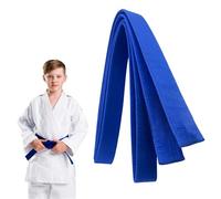 XPEX 260cm kimono karate bambino Cintura Judo Karate Sportive Arti Marziali Cinture Taekwondo Professionale Aikido Cintura Tessuto Spesso Cintura Arti Marziali,Karate Arti Marziali (blu