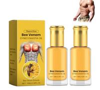 XPEX 2pcs Olio Per Veleno d'Api Il Trattamento Di Ginecomastia,Gynecomastia Oil,Gynecomastia,Olio Combustibile Ginecomastia Per Uomini