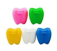 XPEX 5 Pezzi Scatola Dentini da Latte Bambino, Scatolina Porta Dentini da Latte per Ricordi