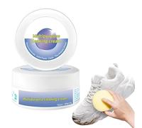 XPEX Crema Detergente Per Scarpe Bianche,Pulisci Scarpe,Multifunzionale,Detergente Forte,Pulizia Bianche,Crema Per Pulizia Della Scarpa Bianca