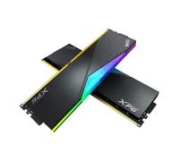 XPG Lancer DDR5 RGB 6000 MHz 32 GB (2 x 16 GB) CL40-40-40 UDIMM 288 pin Desktop SDRAM Kit RAM (AX5U6000C4016G-DCLARBK), Nero