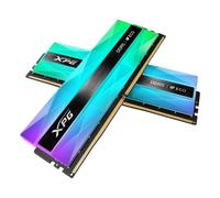 RAM ADATA Lancer Neon RGB 32 GB DDR4 6000 Mhz 2x 16 GB Argento INTEL XMP