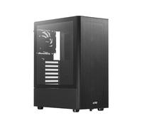 XPG Valor MESH (alloggiamento compatto ATX-Mid Tower, design MESH, pannello laterale in vetro temperato da 3 mm, ventole preinstallate x4 da 120 mm)