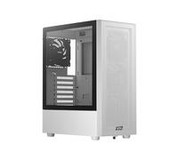 XPG Valor MESH (alloggiamento compatto ATX Mid-Tower, design del pannello frontale in rete, pannello laterale in vetro temperato da 3 mm, 4 ventole da 120 mm preinstallate)