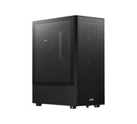XPG Valor MESH (alloggiamento compatto ATX-Mid Tower, design MESH, pannello laterale in vetro temperato da 3 mm, ventole preinstallate x4 da 120 mm)