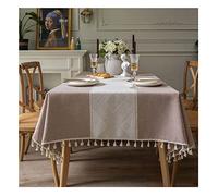 XPGEREP Tovaglia Tavolo Rettangolare Antimacchia Tovaglie Eleganti Copritavolo Nappe Table Cloth Decorazione Tavola da Pranzo Cucina/Coffee / 100x140cm
