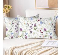 XPHZZL Confezione da 2 federe decorative per cuscini da 30 x 50 cm, federe per cuscini rettangolari doppie morbide per divano, letto, giardino, decorazione primaverile all'aperto, con cerniera