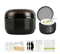 XPJBKC Kit di Ceretta Naso per Uomini e Donne, Mini Scaldacera Elettrico con Cera, Bastoncini di Cera per Il Naso, Riscaldamento Rapido Tramite USB, Nose Wax Kit, Ceretta Viso per Naso e Orecchie