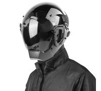XPJBKC Maschera Cyberpunk, tecnologia futuristica, maschera Cyberpunk, casco cyberpunk, per adulti, Halloween, feste, cyberpunk, cosplay, maschera per feste, musica, festival, accessori