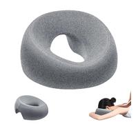 XPJBKC Poggiatesta da Massaggio per Letto, Cuscino con Foro Viso a Forma di U Traspirante, Cuscino Massaggiante per Culla Facciale la Casa, Cuscino per Foro Viso Lettino Massaggio Saloni Spa
