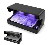 XPJBKC Rilevatore di denaro contraffatto, controllo banconote UV ricaricabile USB-C per rilevamento di contraffazioni, luce ultravioletta a LED, tracciatore di segni fluorescenti per negozi, hotel e