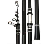 XPJYUA Canna da Pesca Canna da Pesca telescopica 2.7/3.0/3.6/4.2/4.5/5.0m Canna da Lancio a Distanza Spinning Power 5-300g Canna da baitcasting in Carbonio for surfcasting(2.7 Meter)