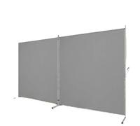 XPJYUA Schermo Privacy Balcone Divisorio for Ambienti Pareti divisorie Pieghevoli nelle camere da Letto 2 Grandi Pannelli for e schermi for la Privacy nello Studio(Grey)