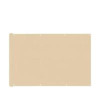 XPJYUA Schermo Privacy Balcone Tessuto for Recinzione for la Privacy Opaco, Impermeabile, for dei balconi, for Esterni, patii, Ponti e portici(Beige90X300cm)