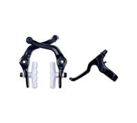 XPKHVZVLQ Kit Freno Icycle U Leva in Lega Forgiata Cuscinetti Trasparenti Alloggiamento Esterno Interno Cavo Parti BMX(U Brake Left Lever)