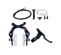 XPKHVZVLQ Kit Freno Icycle U Leva in Lega Forgiata Cuscinetti Trasparenti Alloggiamento Esterno Interno Cavo Parti BMX(U Brake Right Kit)