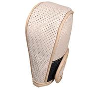 XPKLTXZW Pomelli Leva Cambio per Auto in Pelle per Jaguar X-Type S-Type XE XF XJ L, Universale Antiscivolo Copri Pomello Leva Manopola Cambio Cappuccio Auto Interni Part,D/Beige